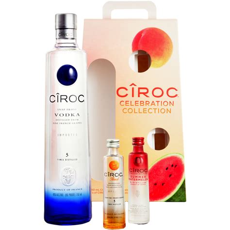 ciroc vodka collection gift set.